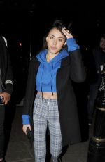 MADISON BEER Leaves Nobu in London 11/08/2017