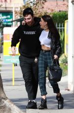 MADISON BEER Out and About in Los Angeles with New Boyfriend 11/03/2017