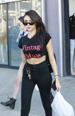 MADISON BEER Shopping on Melrose Avenue in Los Angeles 11/04/2017
