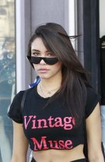 MADISON BEER Shopping on Melrose Avenue in Los Angeles 11/04/2017