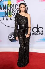 MAIA MITCHELL at American Music Awards 2017 at Microsoft Theater in Los Angeles 11/19/2017