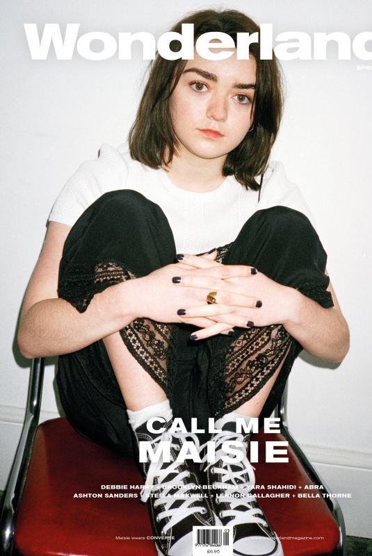 MAISIE WILLIAMS for Wonderland Magazine, Spring 2017 Issue