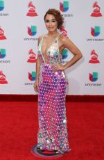 MAJIDA ISSA at Latin Grammy Awards 2017 in Las Vegas 11/16/2017