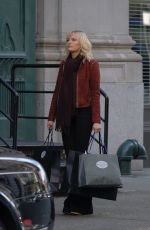 MALIN AKERMAN and Damien Lewis on the Set of Billions in New York 11/20/2017