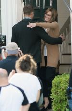 MANDY MOORE on the Set of This Is Us in Los Angeles 11/20/2017