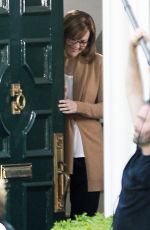 MANDY MOORE on the Set of This Is Us in Los Angeles 11/20/2017