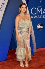 MAREN MORRIS at 51st Annual CMA Awards in Nashville 11/08/2017