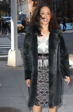 MARGOT BINGHAM Arrives at Build Series in New York 11/20/2017