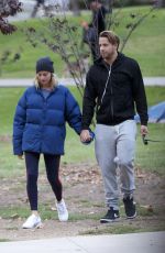 MARGOT ROBBIE at a Park in Los Angeles 11/02/2017