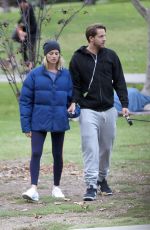 MARGOT ROBBIE at a Park in Los Angeles 11/02/2017