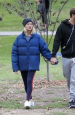 MARGOT ROBBIE at a Park in Los Angeles 11/02/2017