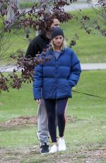 MARGOT ROBBIE at a Park in Los Angeles 11/02/2017