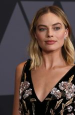 MARGOT ROBBIE at AMPAS 9th Annual Governors Awards in Hollywood 11/11/2017