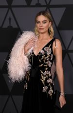 MARGOT ROBBIE at AMPAS 9th Annual Governors Awards in Hollywood 11/11/2017