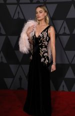 MARGOT ROBBIE at AMPAS 9th Annual Governors Awards in Hollywood 11/11/2017