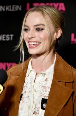 MARGOT ROBBIE at I, Tonya Premiere in New York 11/28/2017