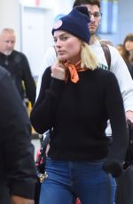 MARGOT ROBBIE at JFK Airport in New York 11/26/2017