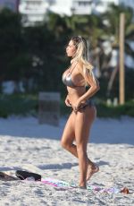 MARIA HERING in Bikini at a Beach in Miami 11/04/2017