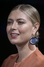 MARIA SHARAPOVA Unveiling of 2018 Porsche 718 Cayman GTS at Los Angeles Auto Show 11/29/2017