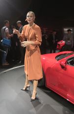 MARIA SHARAPOVA Unveiling of 2018 Porsche 718 Cayman GTS at Los Angeles Auto Show 11/29/2017