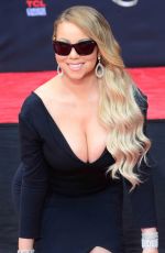 MARIAH CAREY at Hand and Footprint Ceremony at TCL Chinese Theatre in Hollywood 11/01/2017
