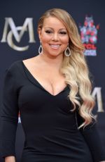 MARIAH CAREY at Hand and Footprint Ceremony at TCL Chinese Theatre in Hollywood 11/01/2017