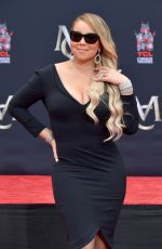 MARIAH CAREY at Hand and Footprint Ceremony at TCL Chinese Theatre in Hollywood 11/01/2017