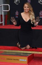 MARIAH CAREY at Hand and Footprint Ceremony at TCL Chinese Theatre in Hollywood 11/01/2017