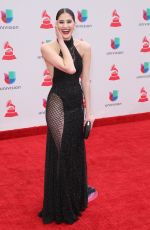 MARIAM HABACH at Latin Grammy Awards 2017 in Las Vegas 11/16/2017