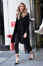 MARTHA HUNT and JOSPEHINE SKRIVER Leaves CBS Studios in New York 11/27/2017