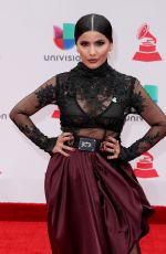 MARTINA LA PELIGROSA at Latin Grammy Awards 2017 in Las Vegas 11/16/2017