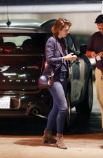 MARY ELIZABETH WINSTEAD and Ewan McGregor Out for Dinner at Palihouse in Los Angeles 11/21/2017