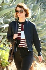 MARY ELIZABETH WINSTEAD Out in Los Angeles 11/18/2017