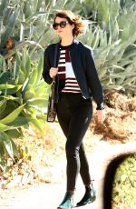 MARY ELIZABETH WINSTEAD Out in Los Angeles 11/18/2017