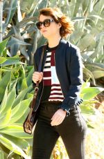 MARY ELIZABETH WINSTEAD Out in Los Angeles 11/18/2017