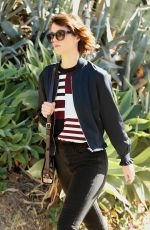 MARY ELIZABETH WINSTEAD Out in Los Angeles 11/18/2017