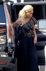 MARY J. BLIGE Arrives at a Studio in Santa Monica 11/11/2017
