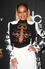 MARY J. BLIGE at 2017 Hollywood Film Awards in Beverly Hills 11/05/2017