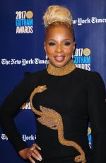 MARY J. BLIGE at 2017 IFP Gotham Independent Film Awards in New York 11/27/2017