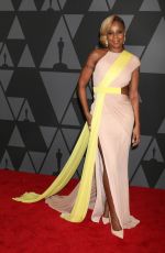 MARY J. BLIGE at AMPAS 9th Annual Governors Awards in Hollywood 11/11/2017
