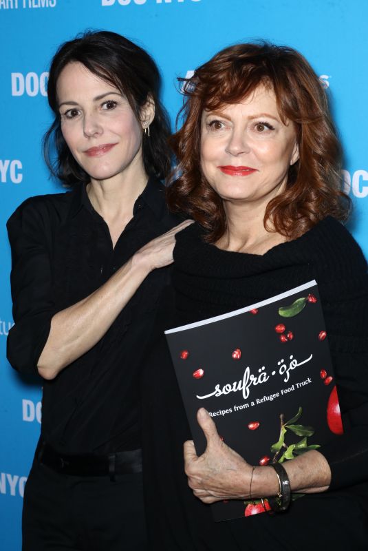 MARY-LOUISE PARKER and SUSAN SARANDON at Soufra Premiere in New York 1/12/2017