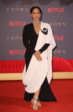 MASABA GUPTA at The Crown Season 2 Premiere in London 11/21/2017