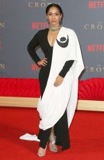 MASABA GUPTA at The Crown Season 2 Premiere in London 11/21/2017