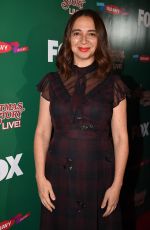 MAYA RUDOLPH at A Christmas Story Live! Lighting Event in Los Angeles 11/24/2017