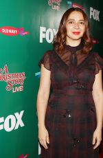 MAYA RUDOLPH at A Christmas Story Live! Lighting Event in Los Angeles 11/24/2017