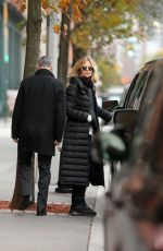 MEG RYAN and John Mellencamp Out for Breakfast in New York 11/18/2017