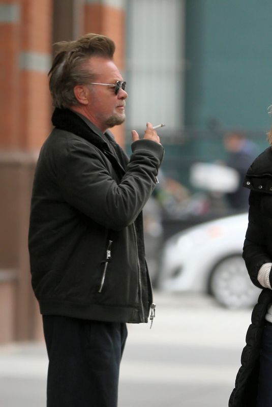 MEG RYAN and John Mellencamp Out for Breakfast in New York 11/18/2017