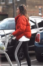 MEGAN MCKENNA Shopping at Supermarket in Essex 11/10/2017