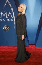 MEGHAN LINSEY at 51st Annual CMA Awards in Nashville 11/08/2017