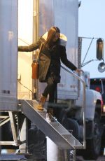 MEGHAN MARKLE on the Set of Suits in Toronto 11/12/2017
